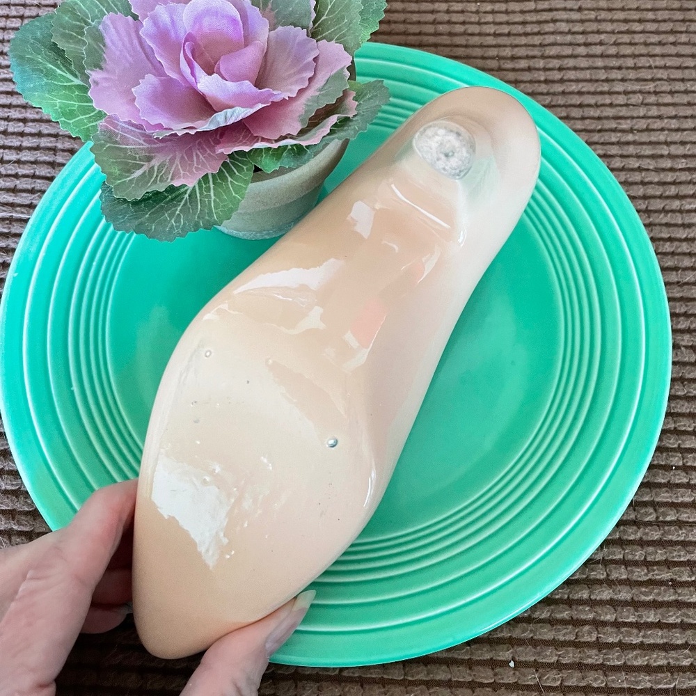 Vintage Ceramic Women's High Heel Pump - Picture 11 of 12